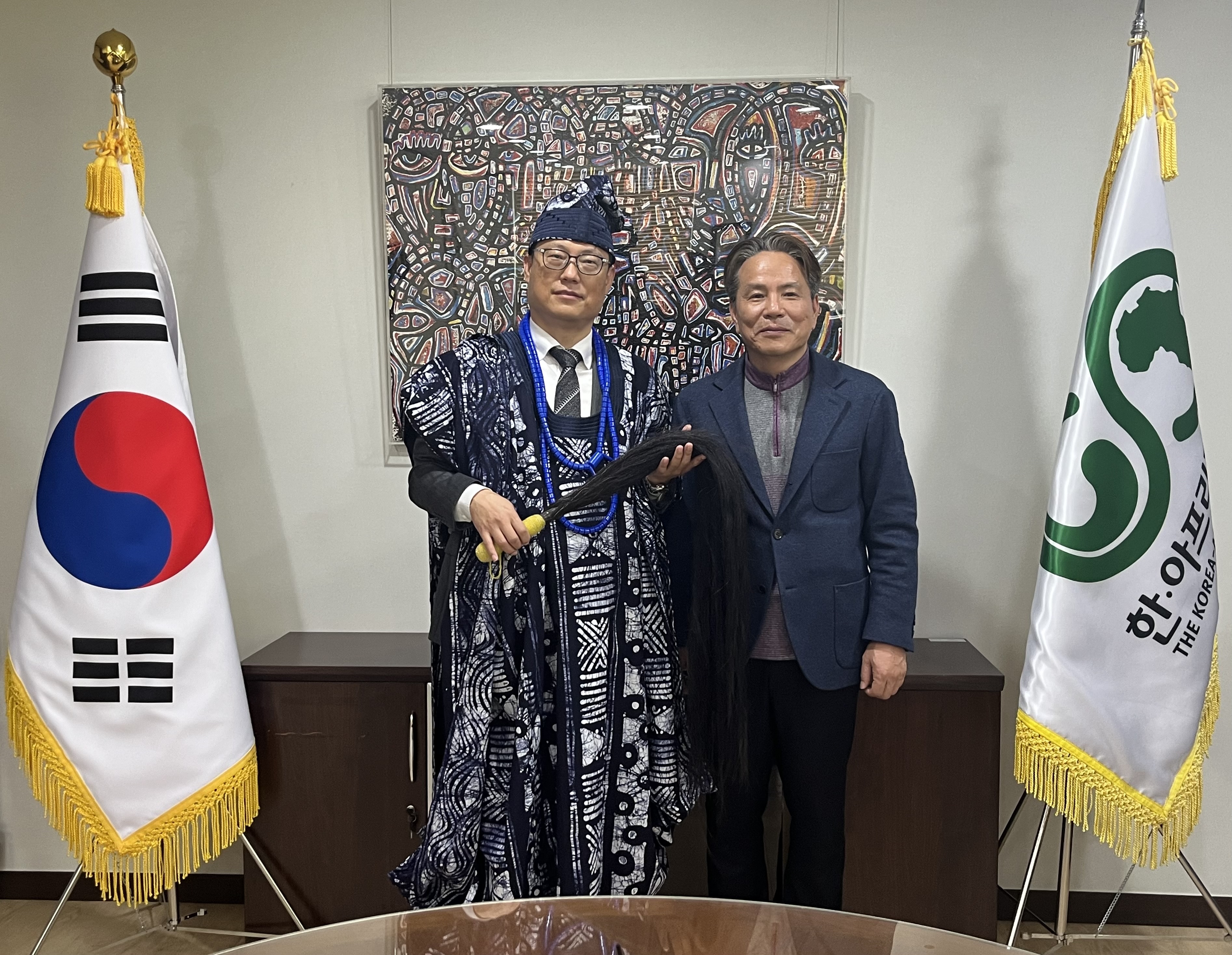 Meeting with Park Kyung-ho, President of the Korean Association of Broadcast Journalists