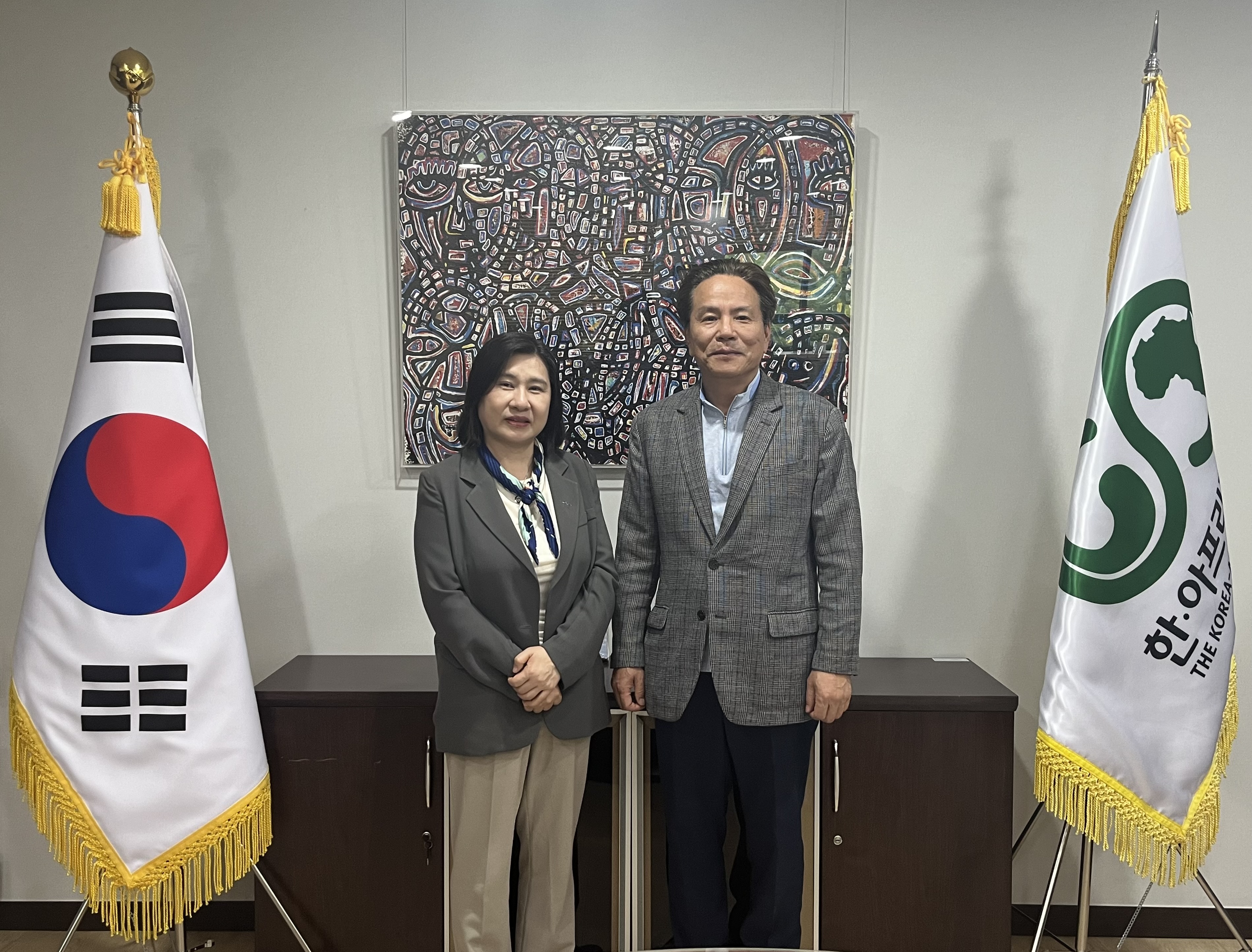 Meeting with the Director of the Africa Division at the Korea International Cooperation Agency