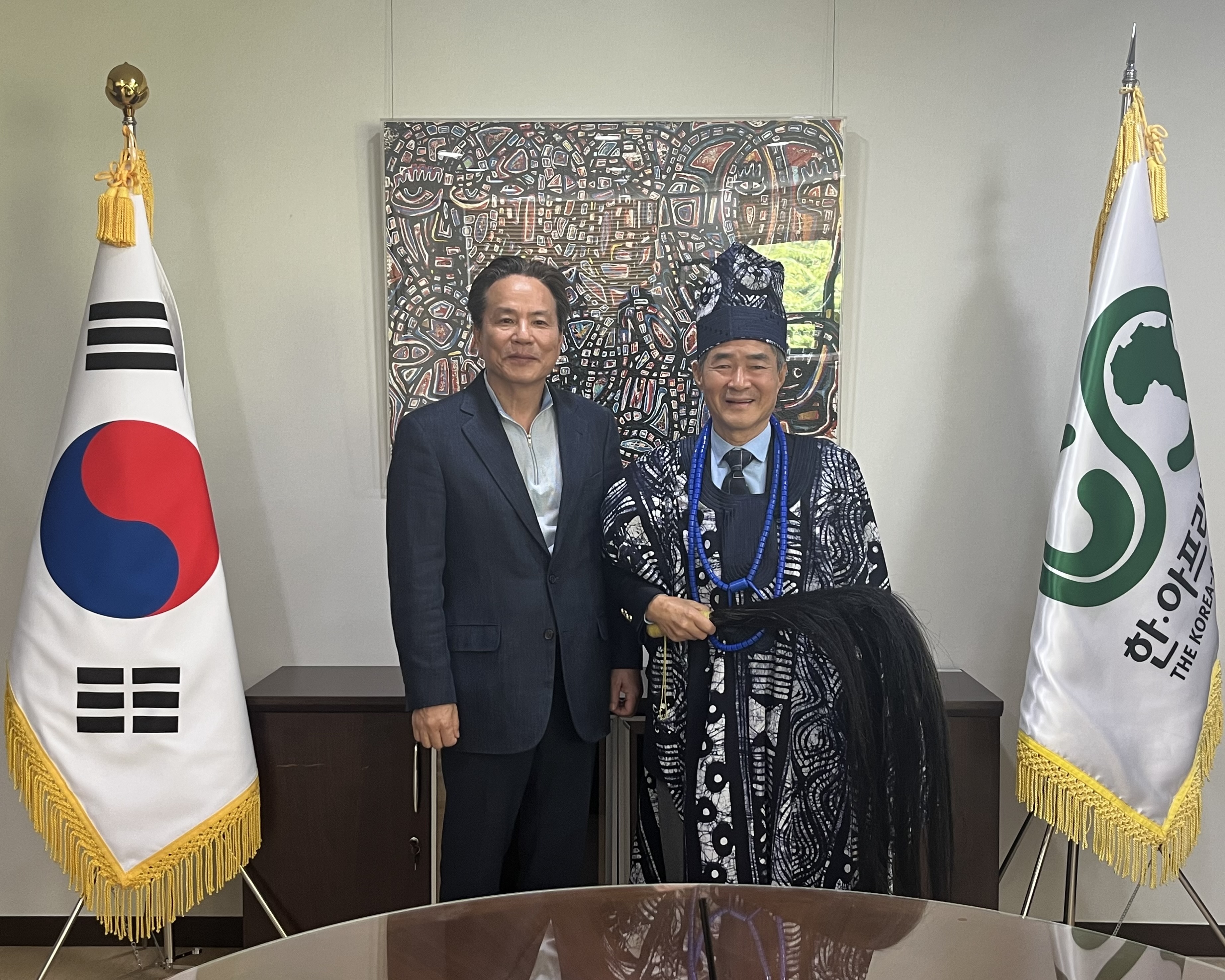 Meeting with Lim Heung-se, Head Coach of the South Sudan National Football Team